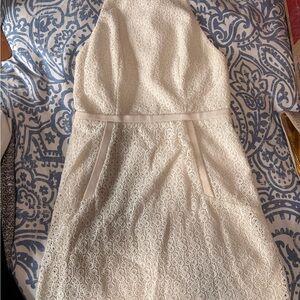 Manning Cartell Cream Lace Mini Dress